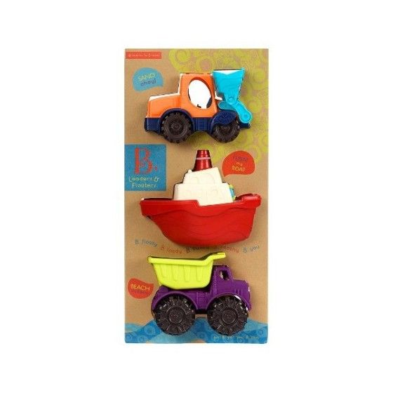 B.toys Loaders & Floaters – un ensemble de 3 mini-véhicules