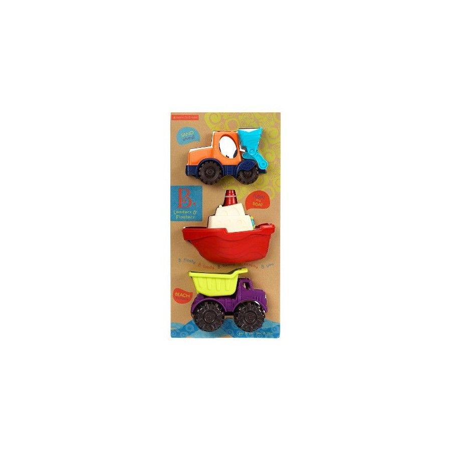 B.toys Loaders & Floaters – un ensemble de 3 mini-véhicules