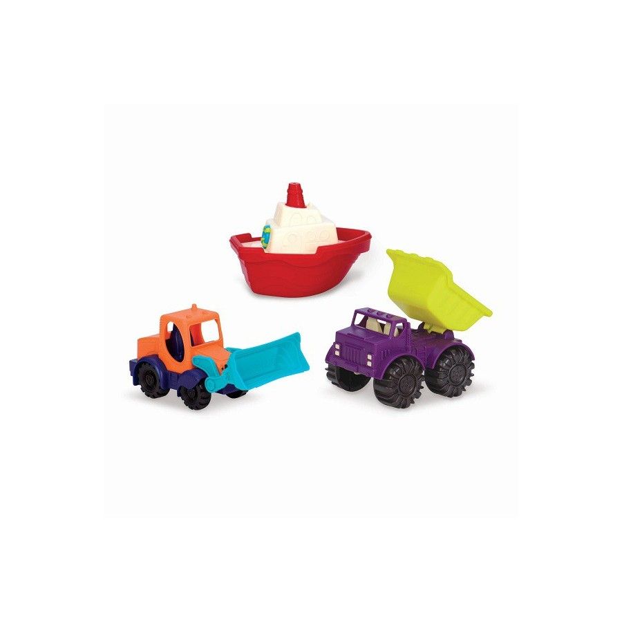 B.toys Loaders & Floaters – set di 3 mini-veicoli
