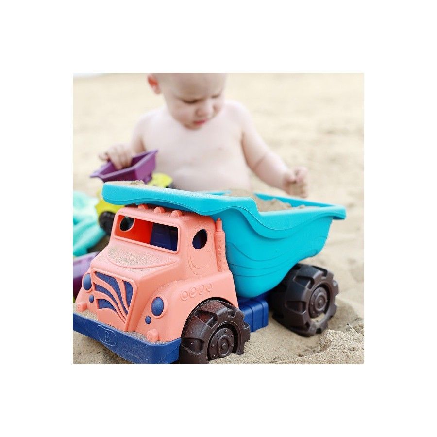 B.toys Sand Truck – camion avec accessoires pour le sable