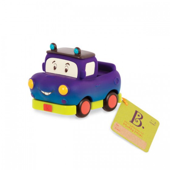 B.toys Mini Wheeee-ls! – una mini-car con guida – un pick-up Muddy Miles