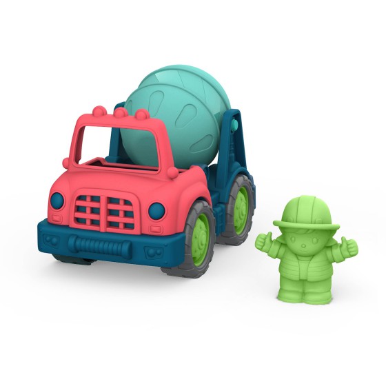 Wonder Wheels Una pequeña hormigonera con conductor – Little CEMENT TRUCK