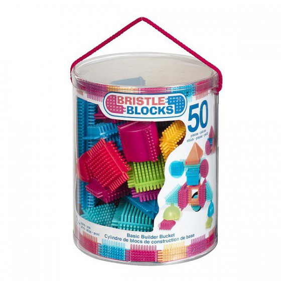 Bristle Blocks Basic Builder Bucket – KLOCKI JEŻYKI – 50