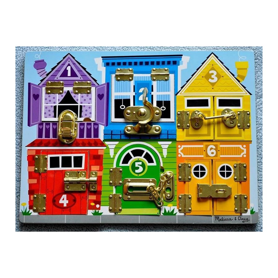 Melissa&Doug Tablica z Zatrzaskami