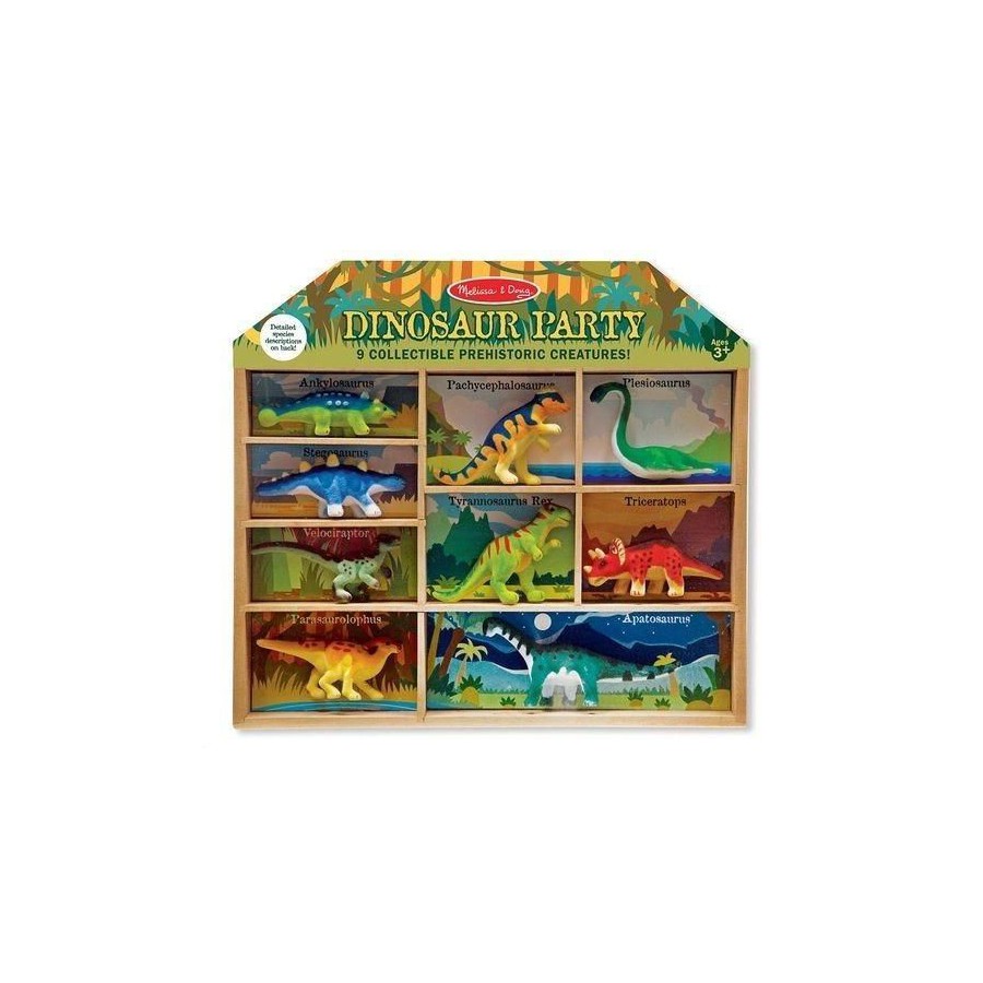 Melissa&Doug Zestaw Figurek Dinozaury