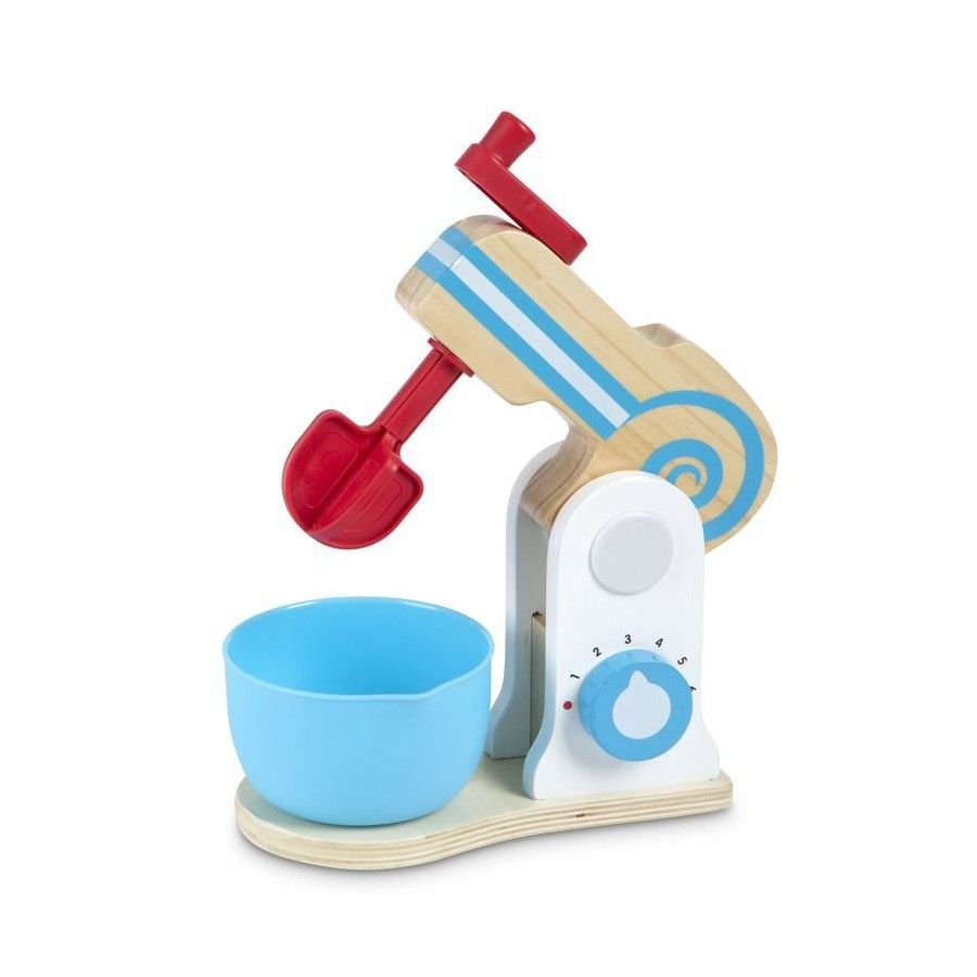 Melissa&Doug Drewniany mikser – zestaw do pieczenia