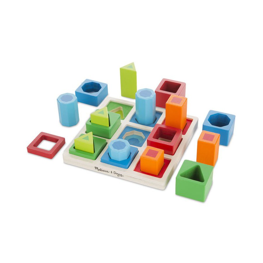 Melissa&Doug Sorter drewniany – stopniowanie