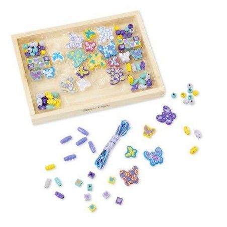 Melissa&Doug Set di biscotti in legno – farfalle