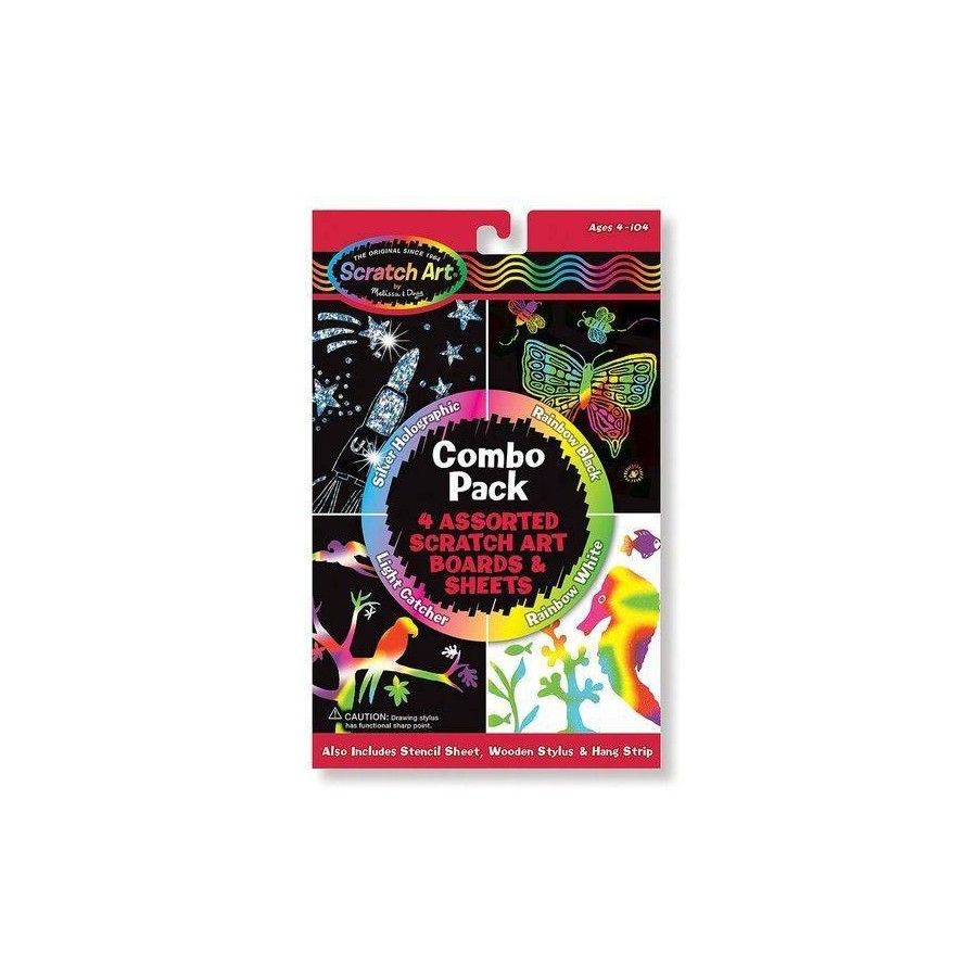 Melissa&Doug Wydrapywanka czteropak