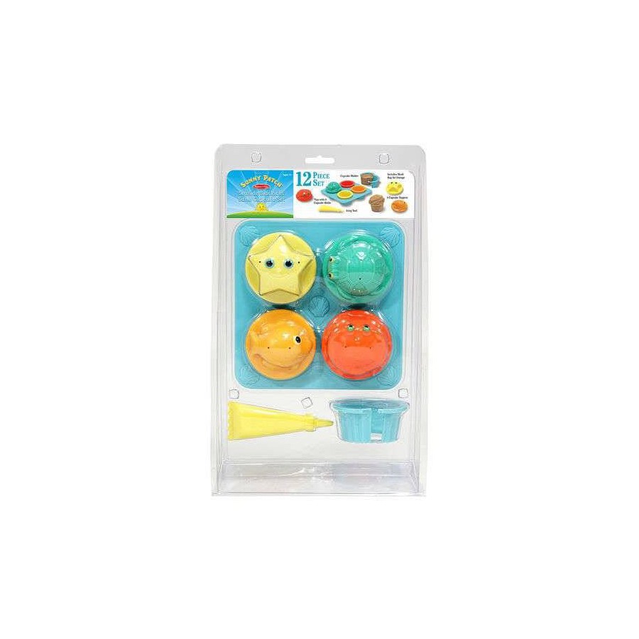 Melissa&Doug Zestaw Foremek do piasku Muffinki - 000772164313