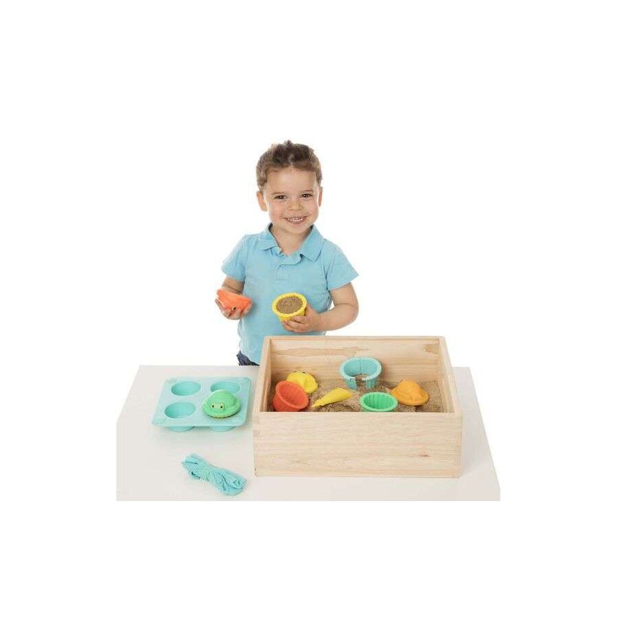 Melissa&Doug Zestaw Foremek do piasku Muffinki - 000772164313