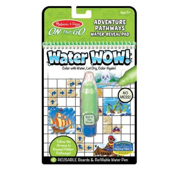 Melissa&Doug Wodna Kolorowanka Water Wow Pathways Przygody