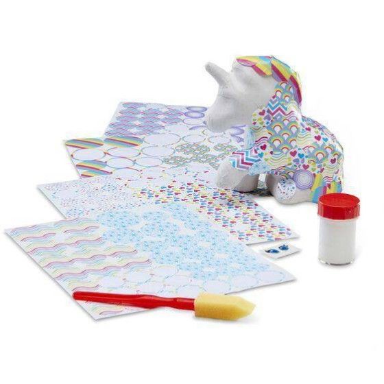 Melissa&Doug Decoupage Fácil Unicornio