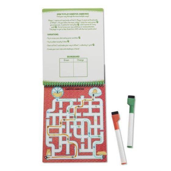 Melissa&Doug Le Wipe-Off Activity Pad - Les animaux