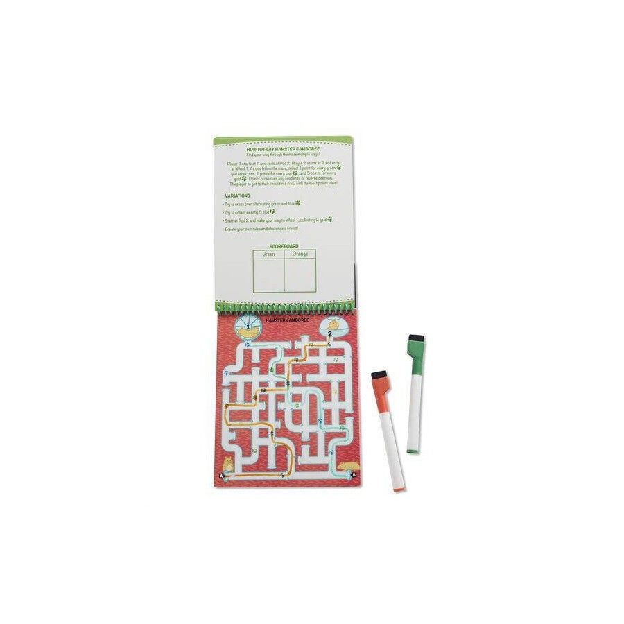Melissa&Doug Le Wipe-Off Activity Pad - Les animaux