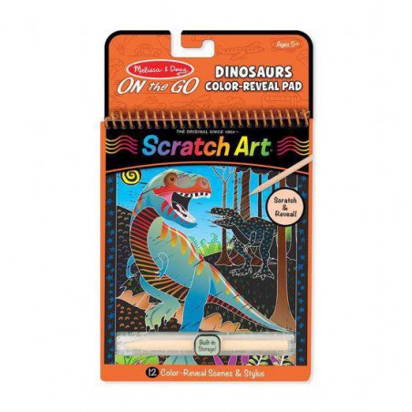 Melissa&Doug Scratch Art – Dinosaurier