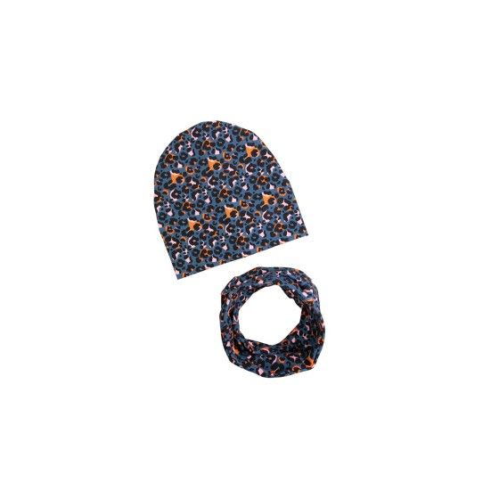 CAPPELLO CON CAMINO PER BAMBINA WILD SPOTS 1-3 ANNI