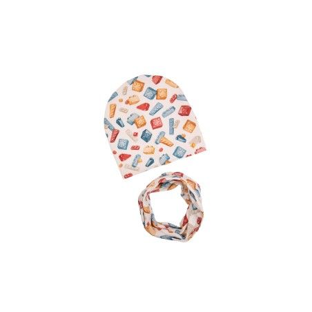 CAPPELLO CON CAMINO PER IL RAGAZZO 10+ ANNI MATTONI