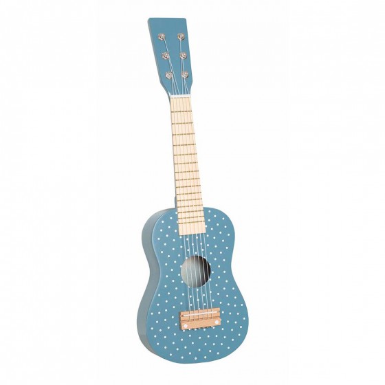 Jabadabado pastel blue wooden guitar