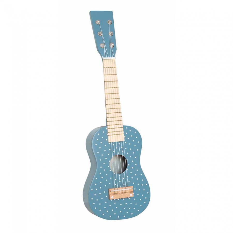 Jabadabado Drewniana gitara pastelowy niebieski