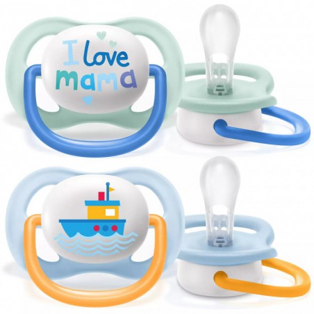 Philips Avent Chupete Ultra Air Boy 0-6m