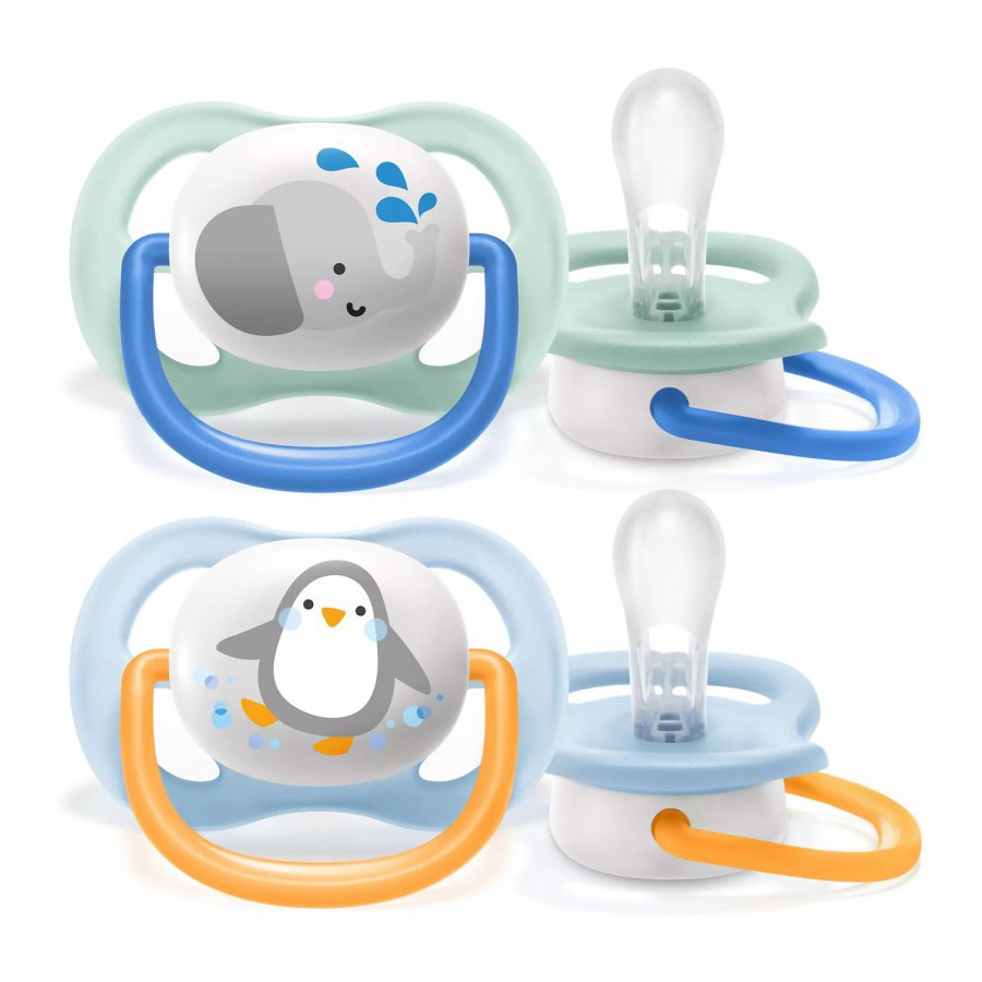 Philips Avent Smoczek Ultra Air Boy Elep/Peng 0-6 m