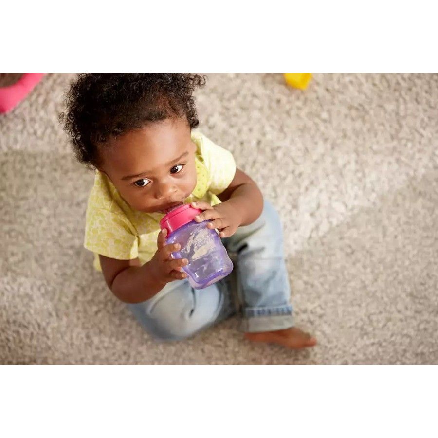 Philips Avent Vaso antiderrames con pico 260 ml - Rosa
