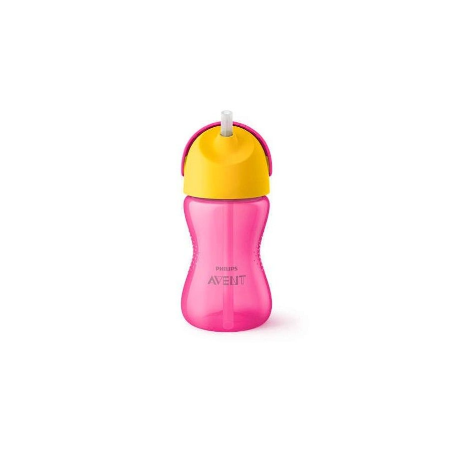 Philips Avent Bögre szalmával 12 m + lány - 300 ml