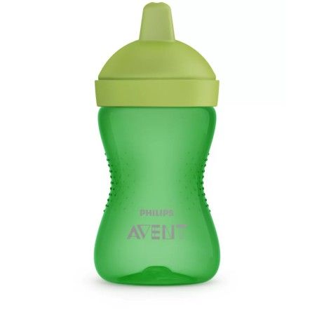 Philips Avent En mugg med ett hårt munstycke-300 ml-grönt