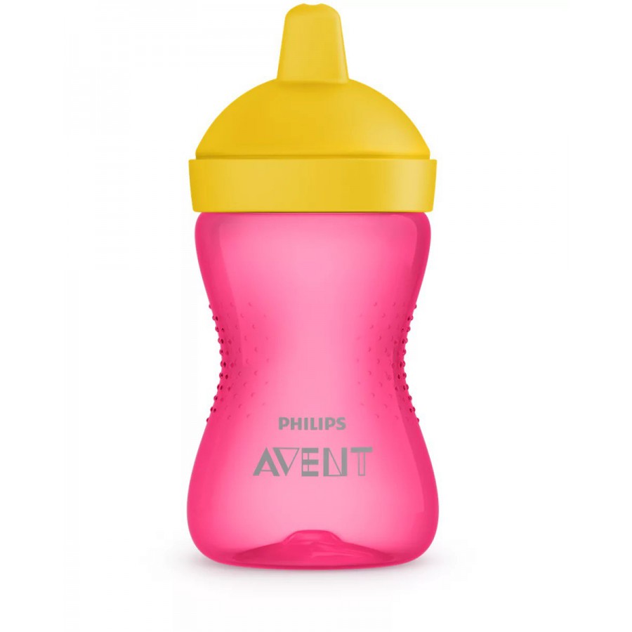 Philips Avent Kubek z twardym ustnikiem-300 ml-Pink