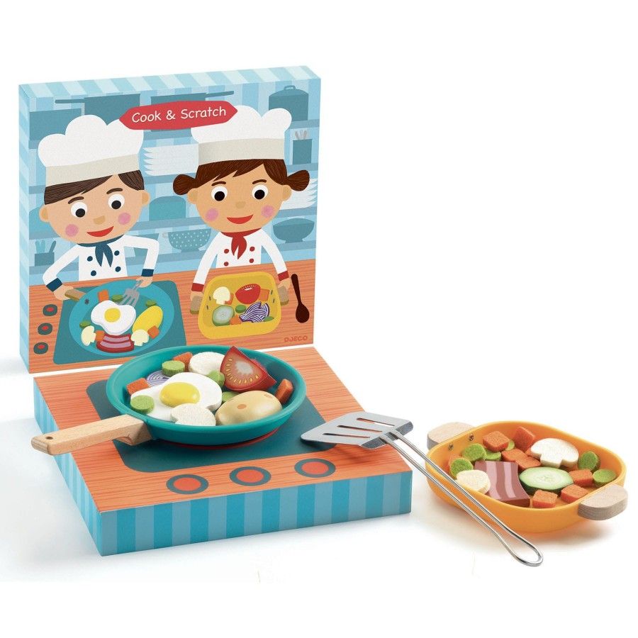 Djeco Juego de roles VERDURAS EN LA SARTEN