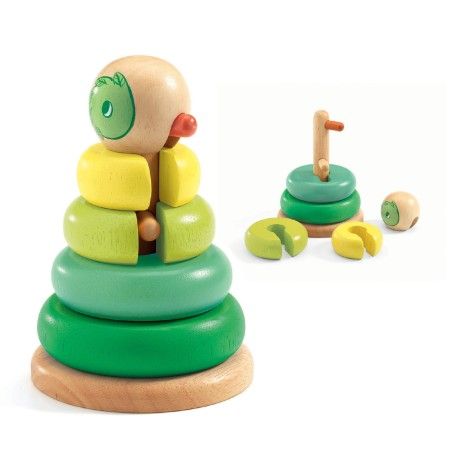 Djeco Houten puzzel - eend