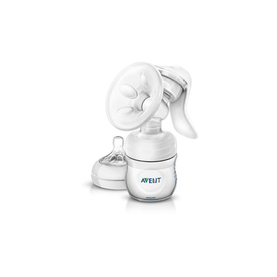 Philips Avent Laktator ręczny z serii Natural + pojemniki -