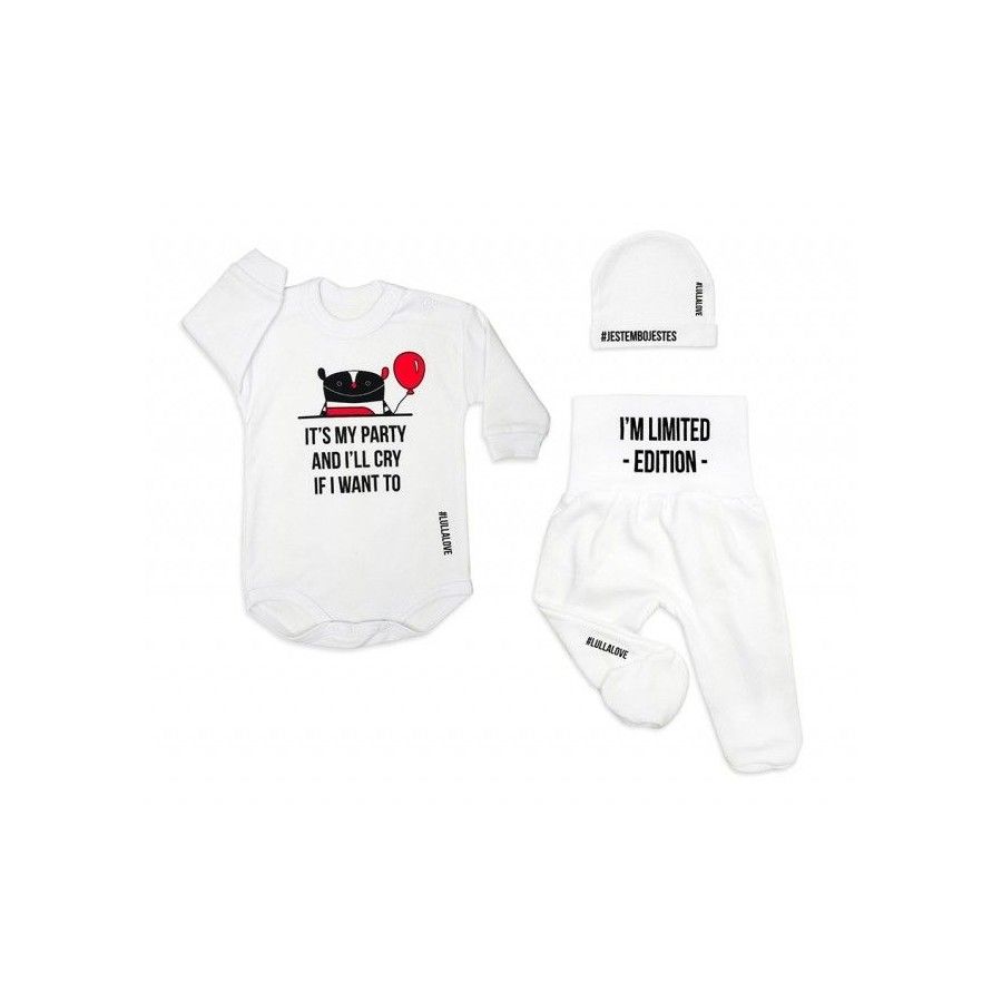 LULLALOVE COMPLETO CORREDINO BODY PAGLIACCETTO E CUFFIA