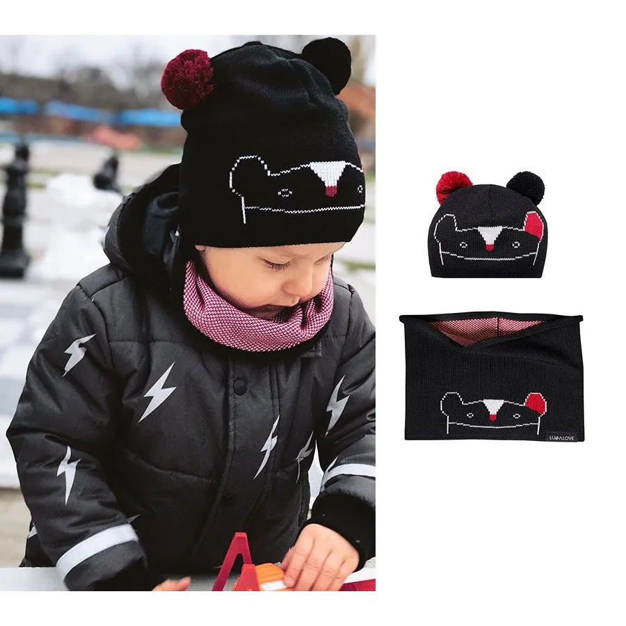 LULLALOVE warm hat MRB MR B 0-3 months