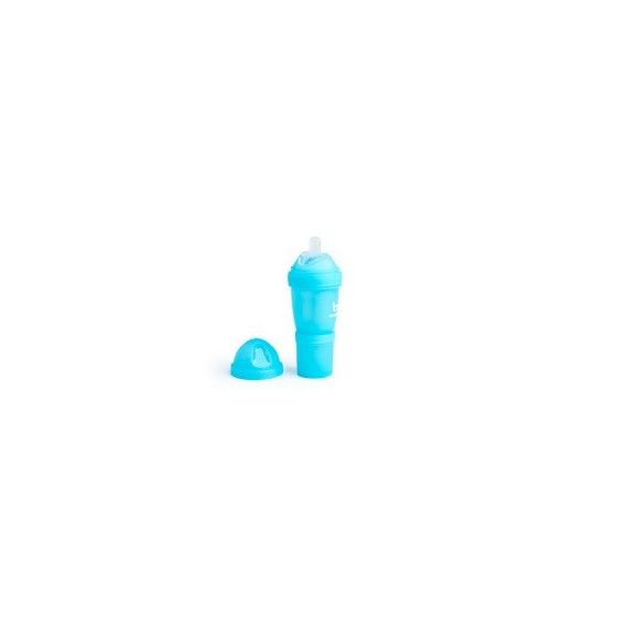 Herobility herobottle 140 ml, blau + S-Schlauch (0 m+)