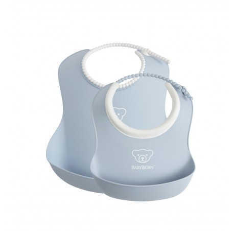 BABYBJORN un ensemble de saignettes petit/grand Powder Blue