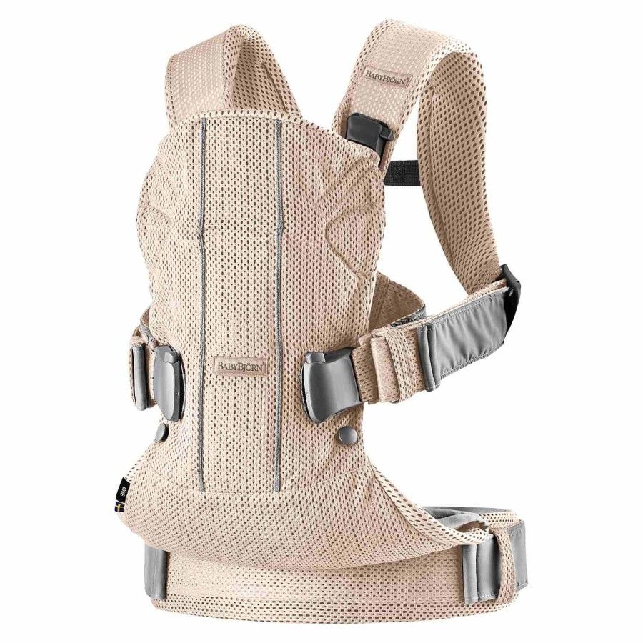 BABYBJORN ONE AIR 3D nosič, Pearl Pink