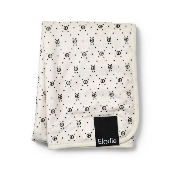 Elodie Details Kocyk Pearl Velvet Monogram