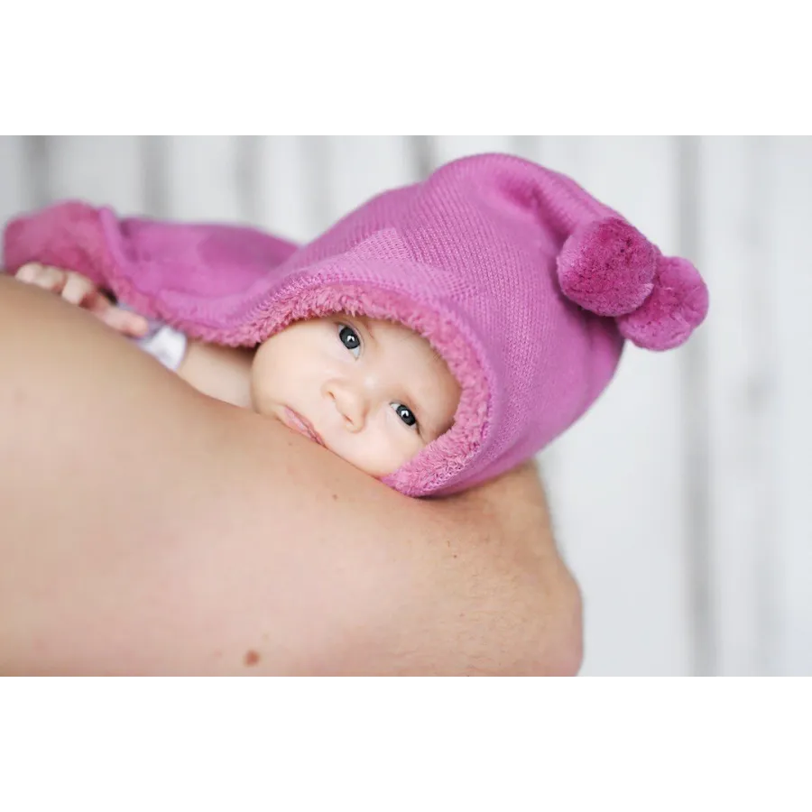 SLEEPEE BEAR 毛毯 FIRST TOUCH SCARLET