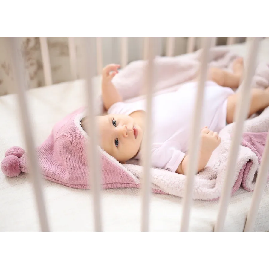 SLEEPEE BEAR 毛毯 FIRST TOUCH SCARLET