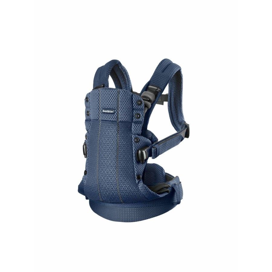 BABYBJORN nosítka Harmony 3D Mesh, granátová