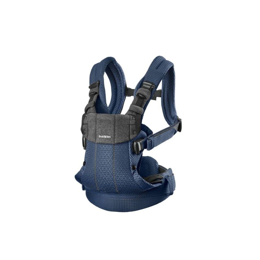 BABYBJORN nosítka Harmony 3D Mesh, granátová