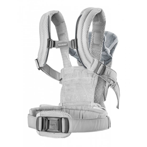 BABYBJORN nosidełko Harmony 3D Mesh, Srebrny