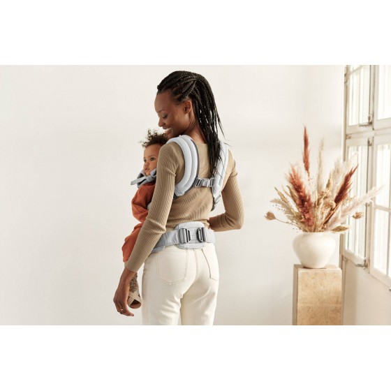 BABYBJORN nosidełko Harmony 3D Mesh, Srebrny