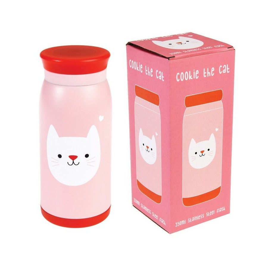Rex London Thermos a gyermek számára 350 ml, cookie cica