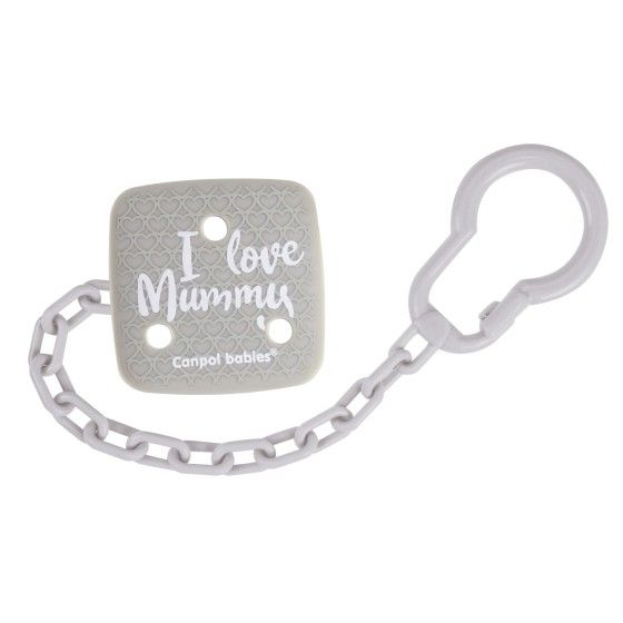 Canpol Dětský řetězec pro uklidňující dudlík a láska maminka