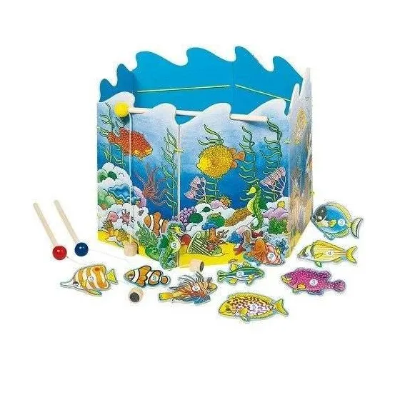 Goki Drewniane wedkarzyki