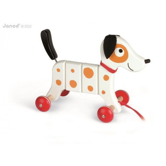 Janod wooden Dog for hauling large