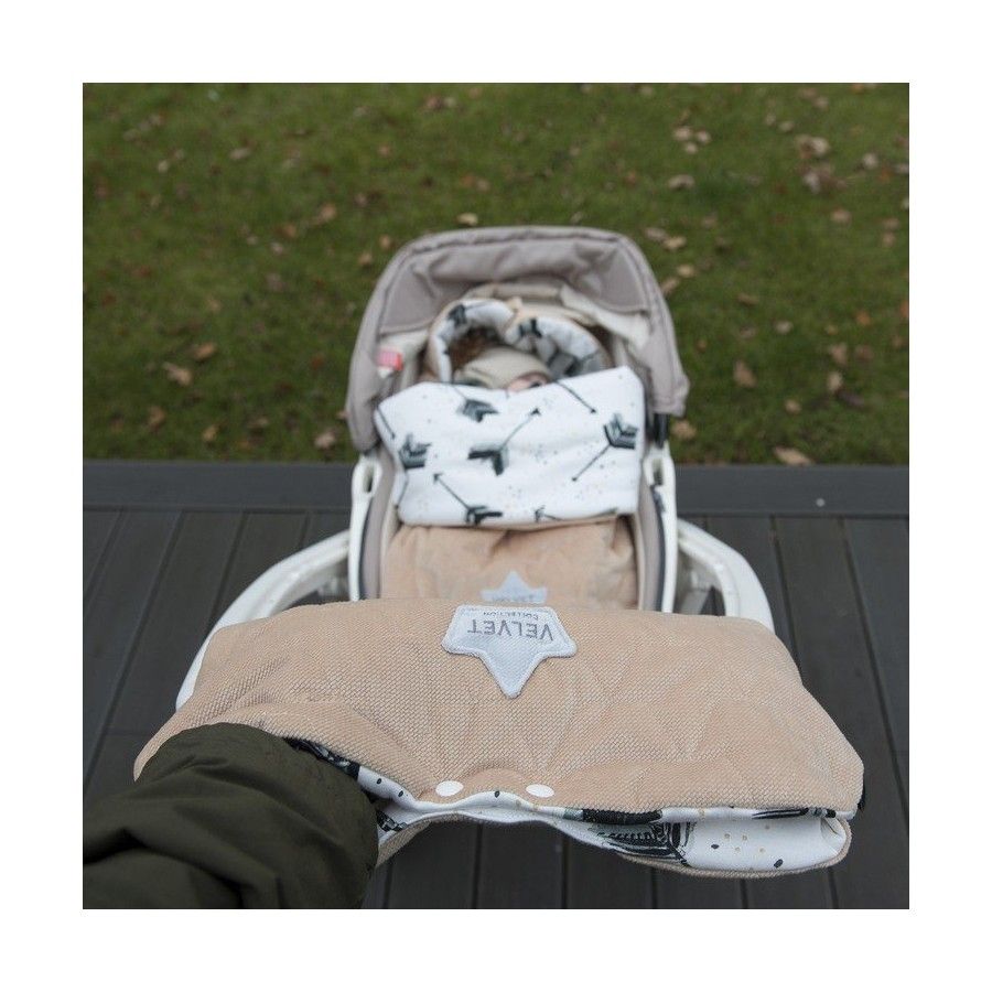 La Multilou Sleeping Bag - S - Boho Royal Pfroten Vanila Samt